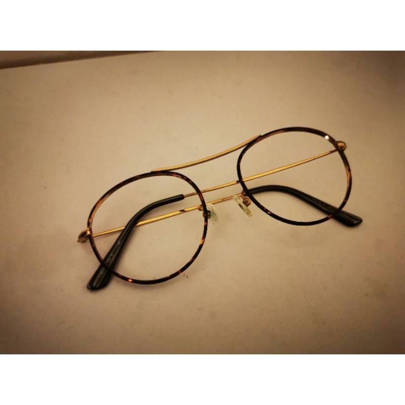 owl spec frame used no lens | Shopee Malaysia