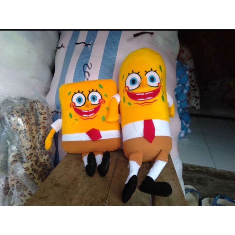 Spongebob Squarepants dolls, a set of Spongebob bolster dolls | Shopee ...
