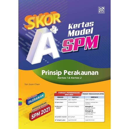 Skor A+ Kertas Model SPM 2021 Prinsip Perakaunan | Shopee Malaysia