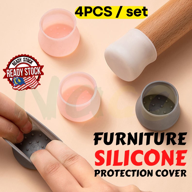 Silicon Furniture Leg Protection Cover Table Feet Pad Floor Protector