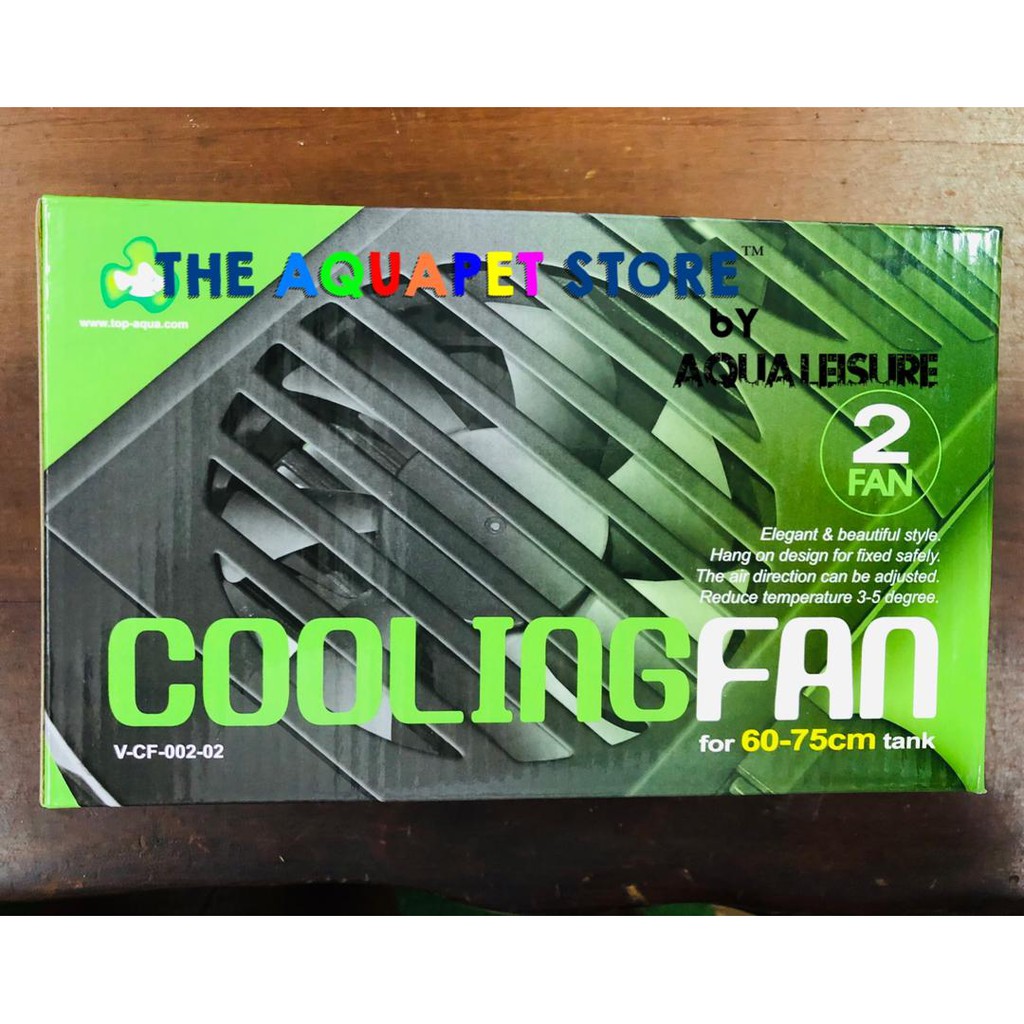 Top Dual Cooling Fan (2fan for 60-75cm tank) | Shopee Malaysia