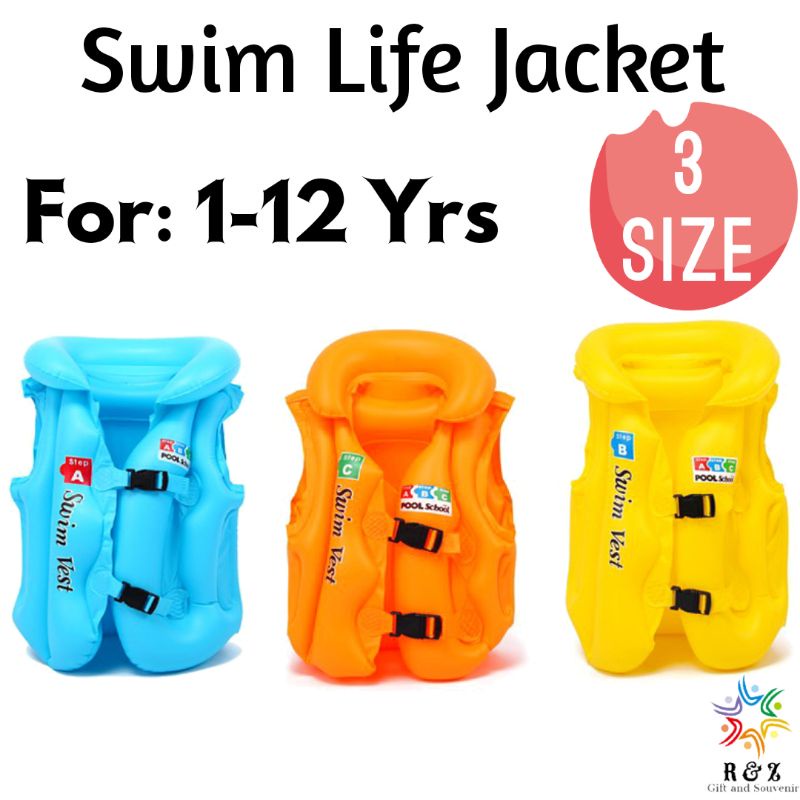 Kids Swimming Life Jacket / Swimming Vest / Swimming Jacket ...