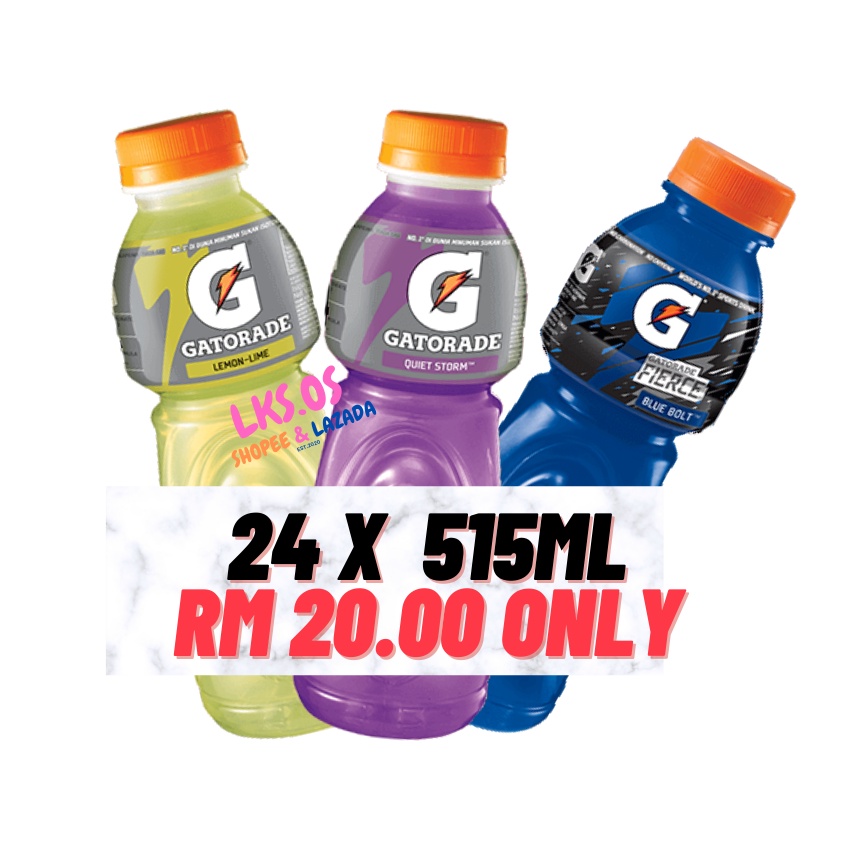 Clearance Gatorade 24X515ML Shopee Malaysia