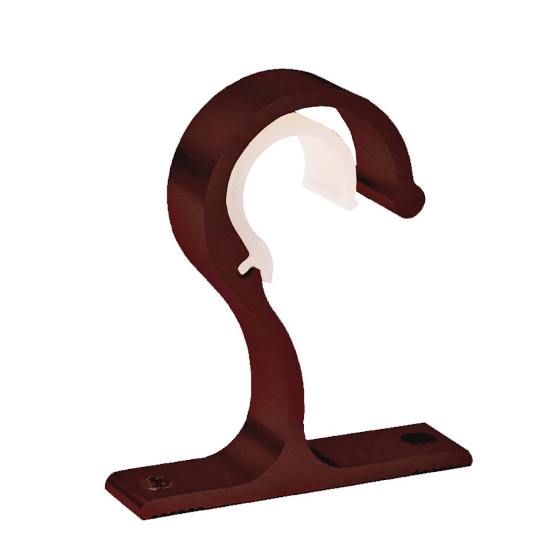 {TMH2089} (Aluminium) 28mm SINGLE Ceiling Bracket for Railing Rod