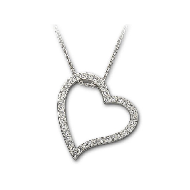 Swarovski heart sale pendant necklace