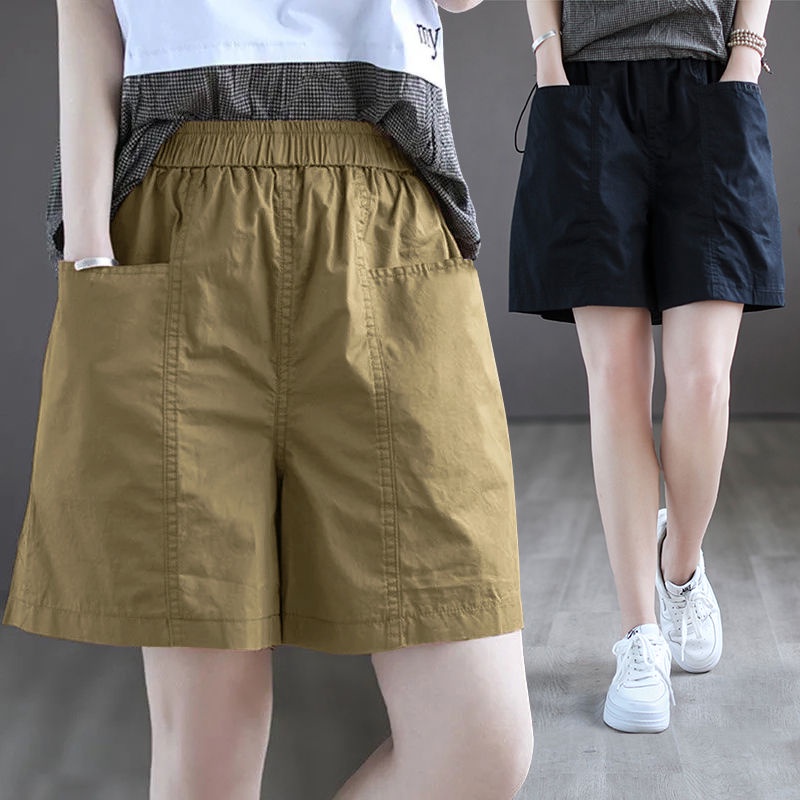 2022 Women Cotton Shorts Pure Cotton Shorts, Loose And Thin Pants, New ...