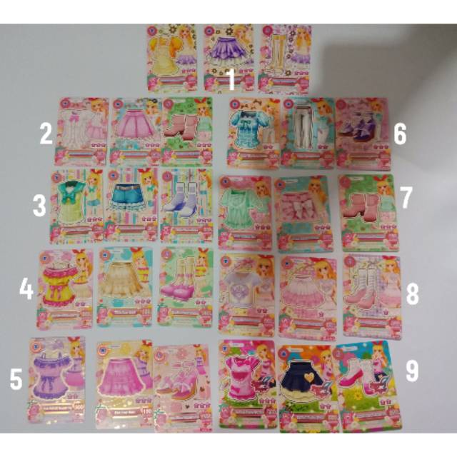 Aikatsu ichigo Card set | Shopee Malaysia