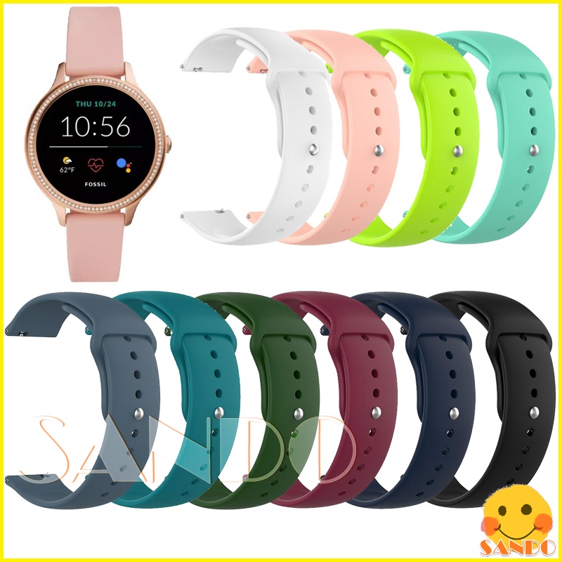 Fossil strap best sale for smartwatch