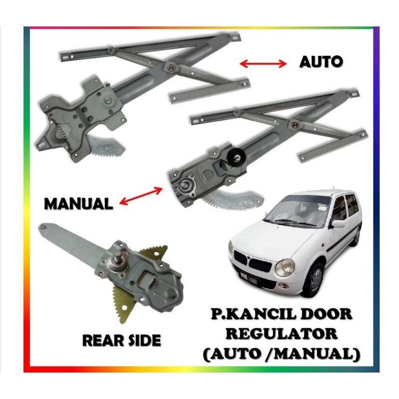 Perodua Kancil Door Gear Power Window Auto/Manual(1Car4pcs to choose ) Shopee Malaysia