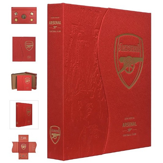 Pièce Officielle Arsenal FC - Édition Limitée - Saison 2024-25 - Coffret