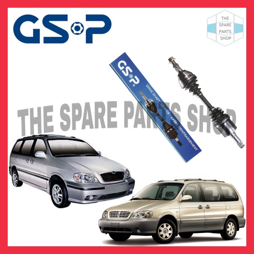 NAZA RIA KIA CARNIVAL GSP DRIVE SHAFT ASSY LEFT/RIGHT/SET (KA8925A