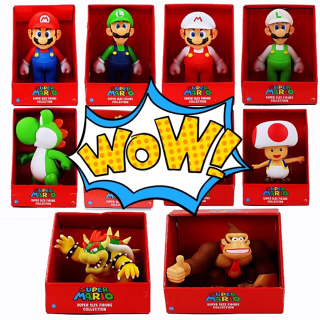 SUPER MARIO SUPER SIZE FIGURE COLLECTIONS