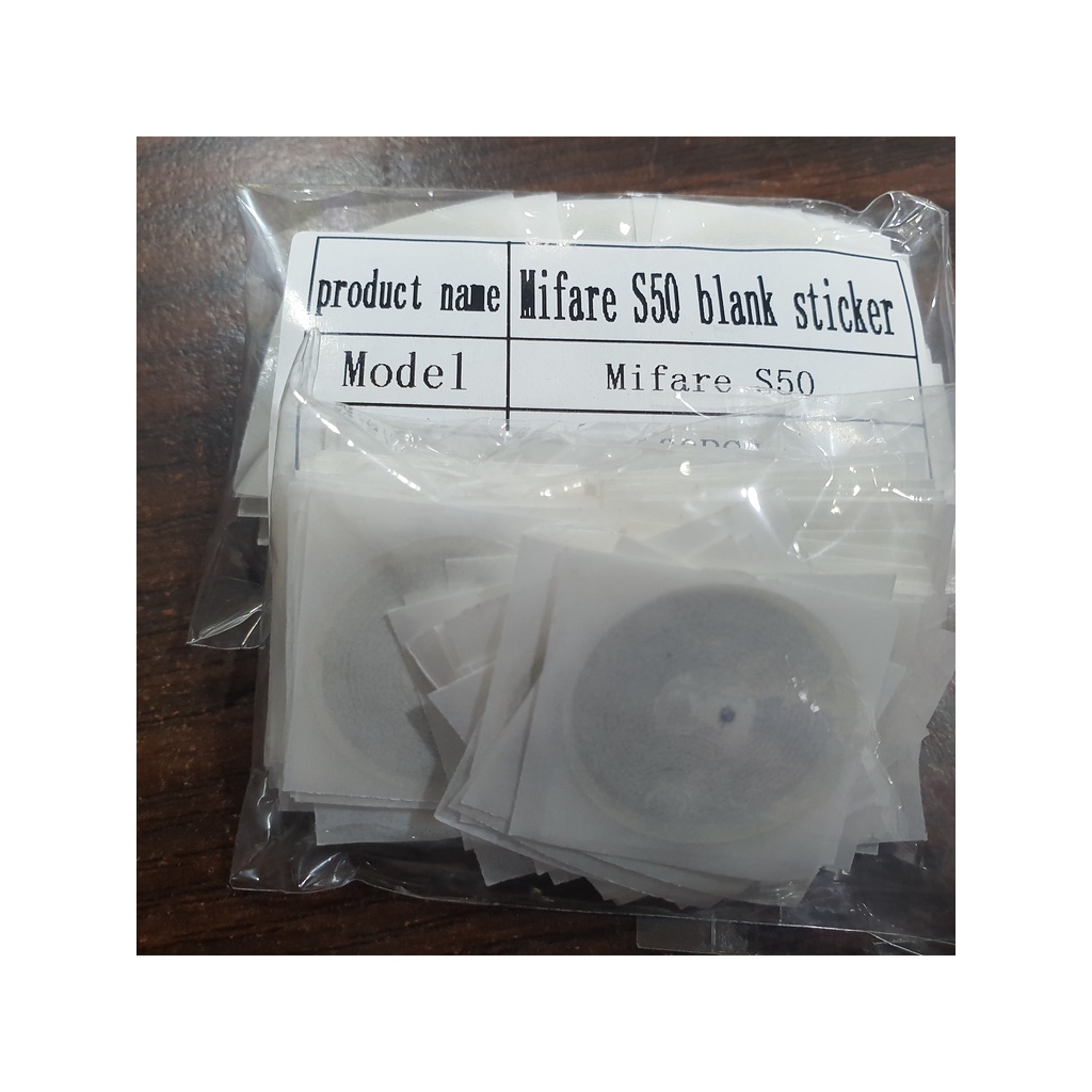 RFID NFC IC 13.56mhz S50 1K Round Sticker Diameter 25mm Convenient ...