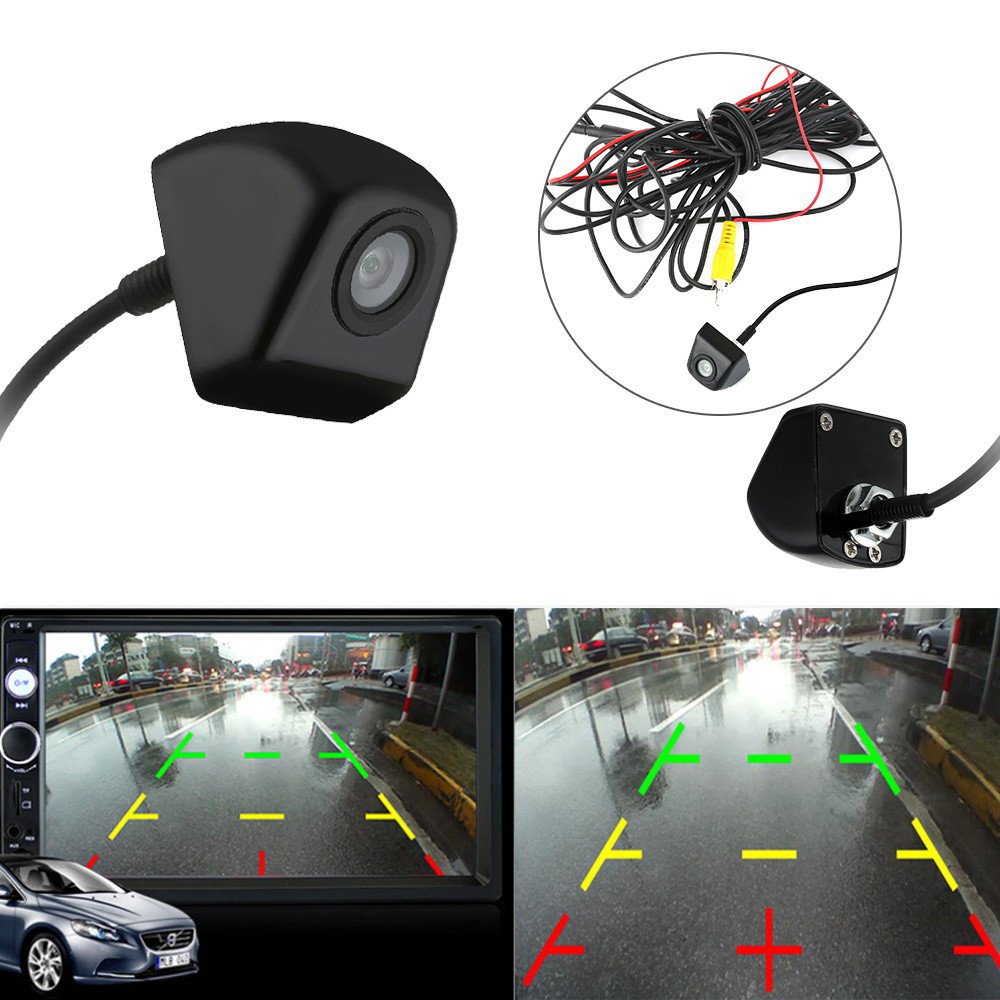 Car Night Vision Rear View Reversing Backup HD IR CCD Camera 170° Water ...