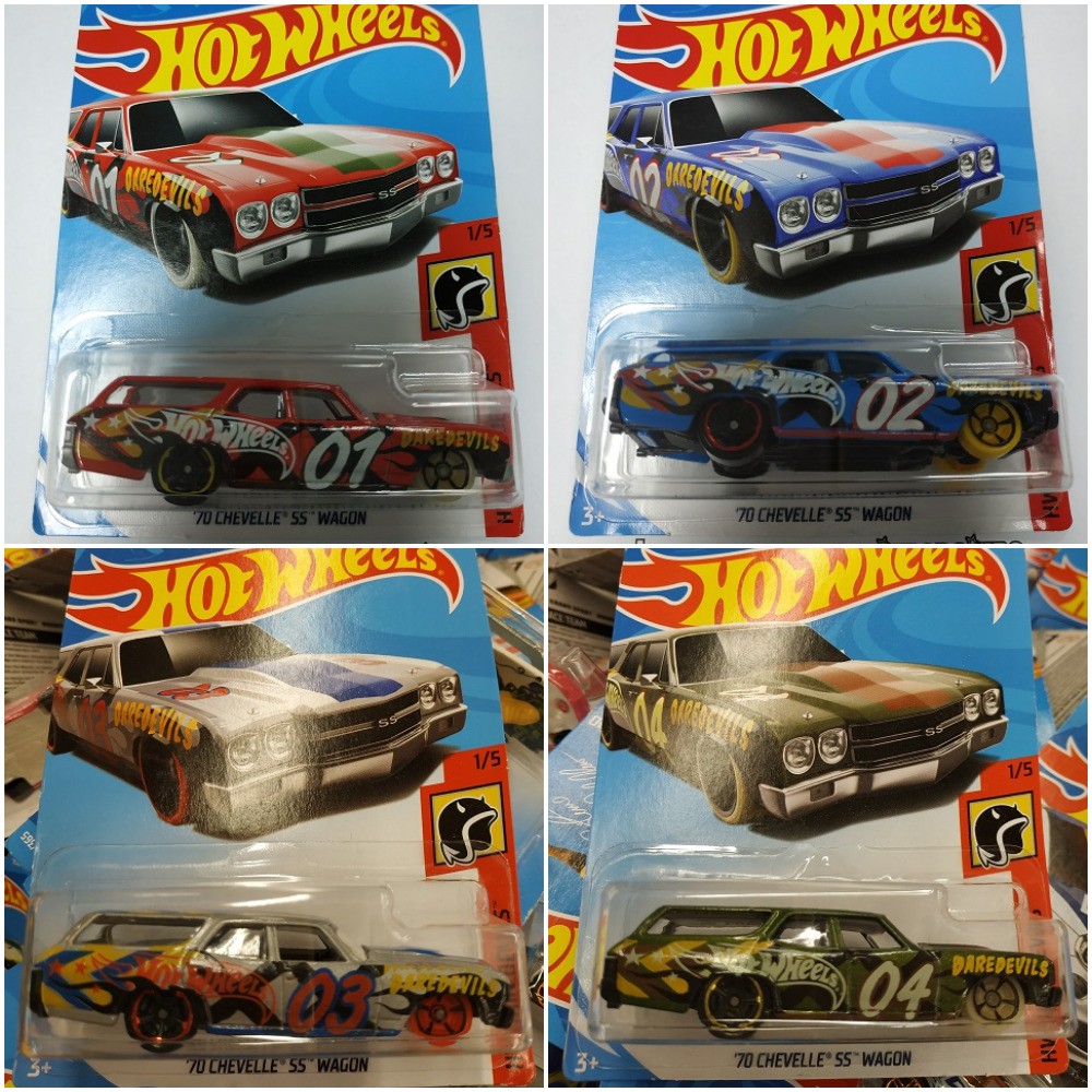 HOT WHEELS 2018 70 CHEVELLE SS WAGON 01 02 03 04 LOT OF 4 CARS HOTWHEELS Shopee Malaysia