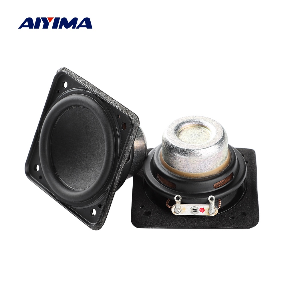 AIYIMA 2Pcs 2 Inch MIni Speakers 52mm 4 Ohm 5W Home Theater Full Range ...