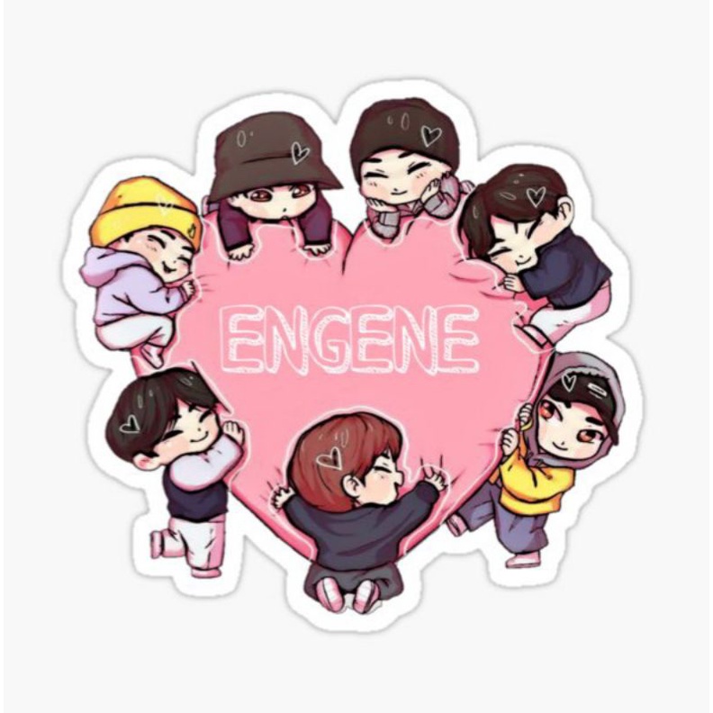 Sticker Enhypen for laptop journal (Laminated) | Shopee Malaysia
