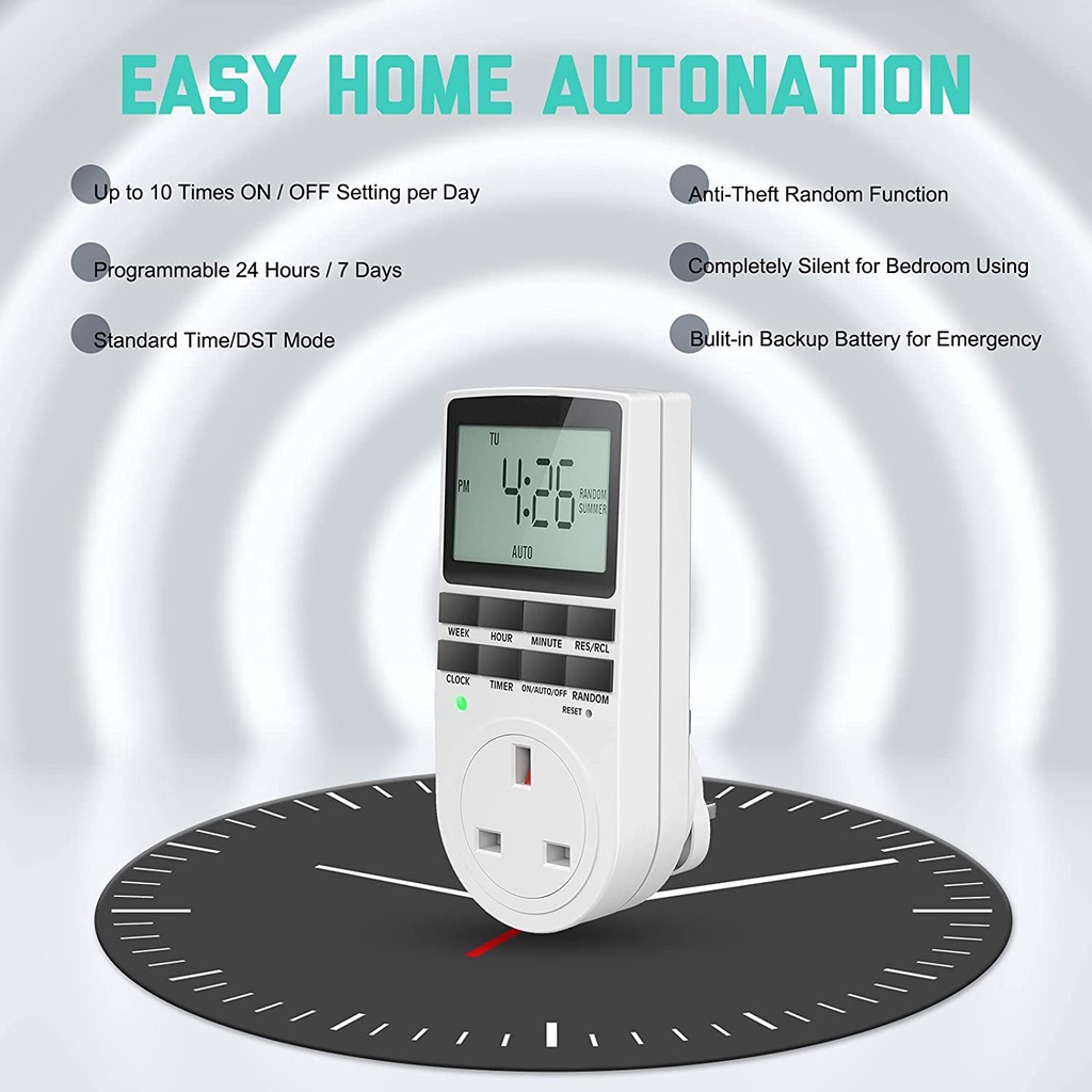 Weekly Digital Timer New model hydroponics system fertigasi pam on/off ...