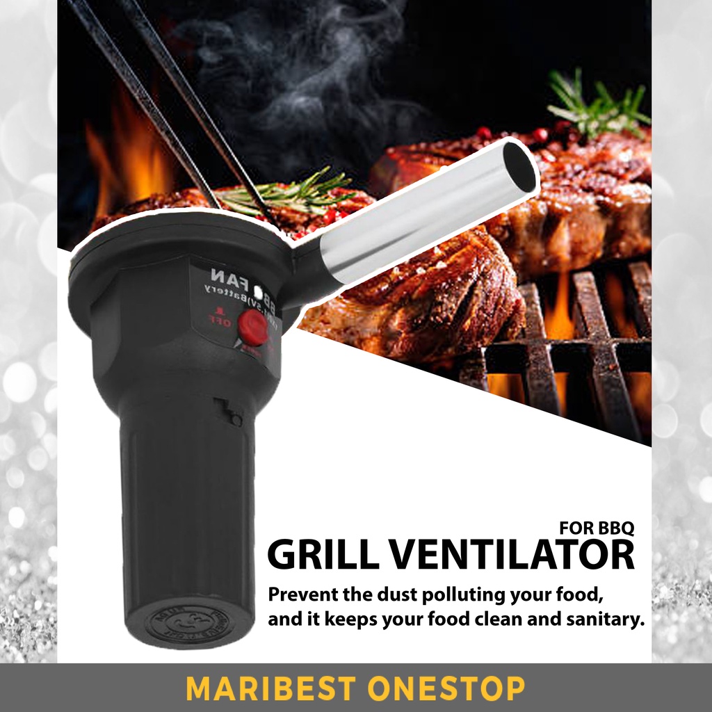 Manual Iron Gear BBQ Air Blower, Large Fireplace Bellows, Portable Electric BBQ Fire Fan, Handheld Revives Fire Flame Activator, Fireside Blower Lighter, For Outdoor Camping Picnic Cooking(350W