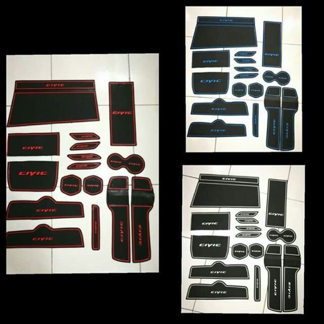Honda civic fc interior slot mat Shopee Malaysia