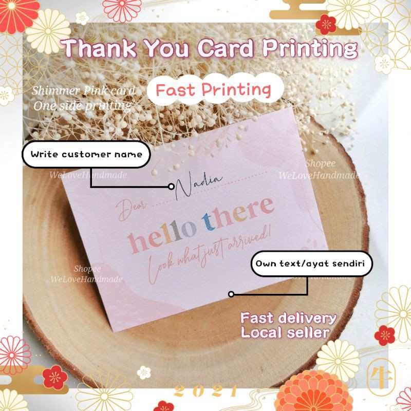 Fast deals card print