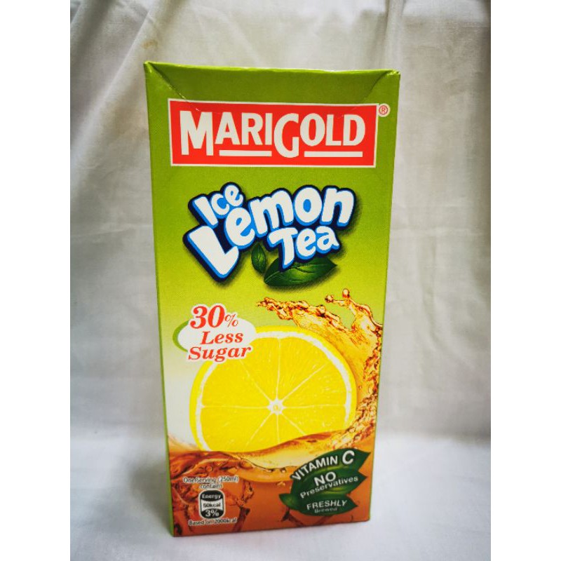 Marigold Air Kotak Perisa Tealycheekacang Soyaice Lemon Tea 250ml Shopee Malaysia 0760