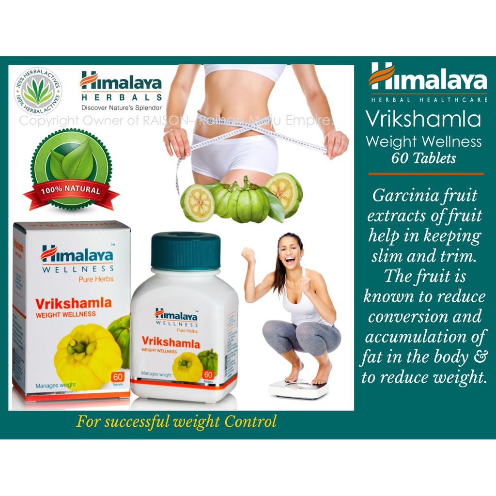 Vrikshamla Weight Wellness 60 Tablets (exp 07/2026) | Shopee Malaysia