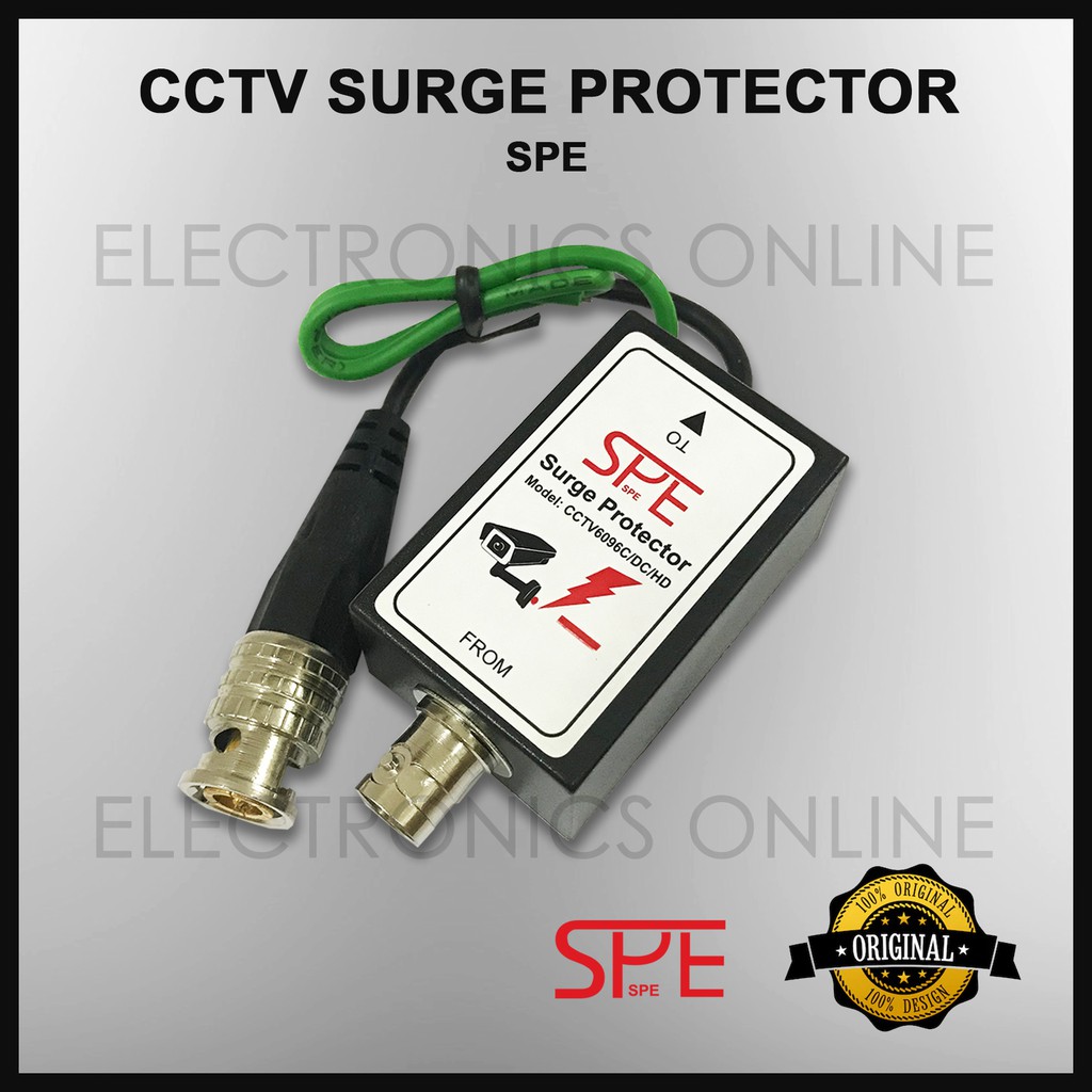 CCTV Surge Protector Perangkap Kilat Lightning Arrestor SPE Surge ...