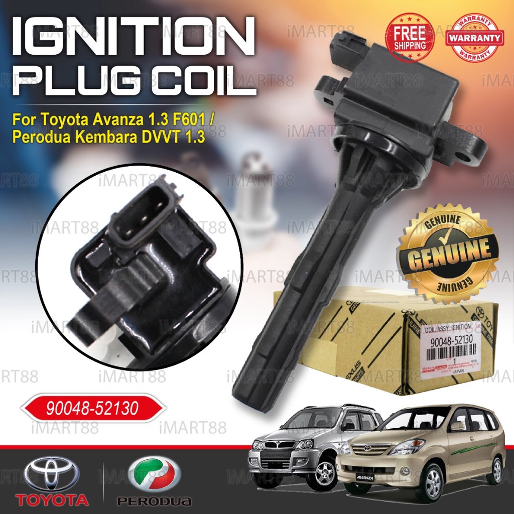 9004852130 Original Toyota Ignition Coil Plug Avanza F601 Rush F700