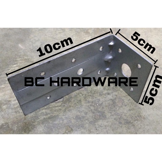 2" x 4" x 1.5mm Galvanized Iron (GI) L Bracket/ L bracket besi atap/c