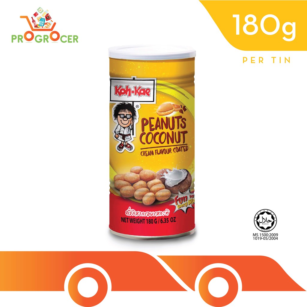 KOH-KAE Peanut's Coconut 180g | Shopee Malaysia