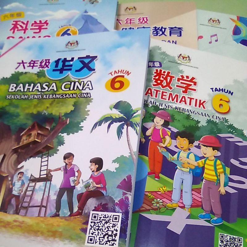 Textbooks For Year 6 SJKC / Buku Teks Tahun 6 SJKC | Shopee Malaysia