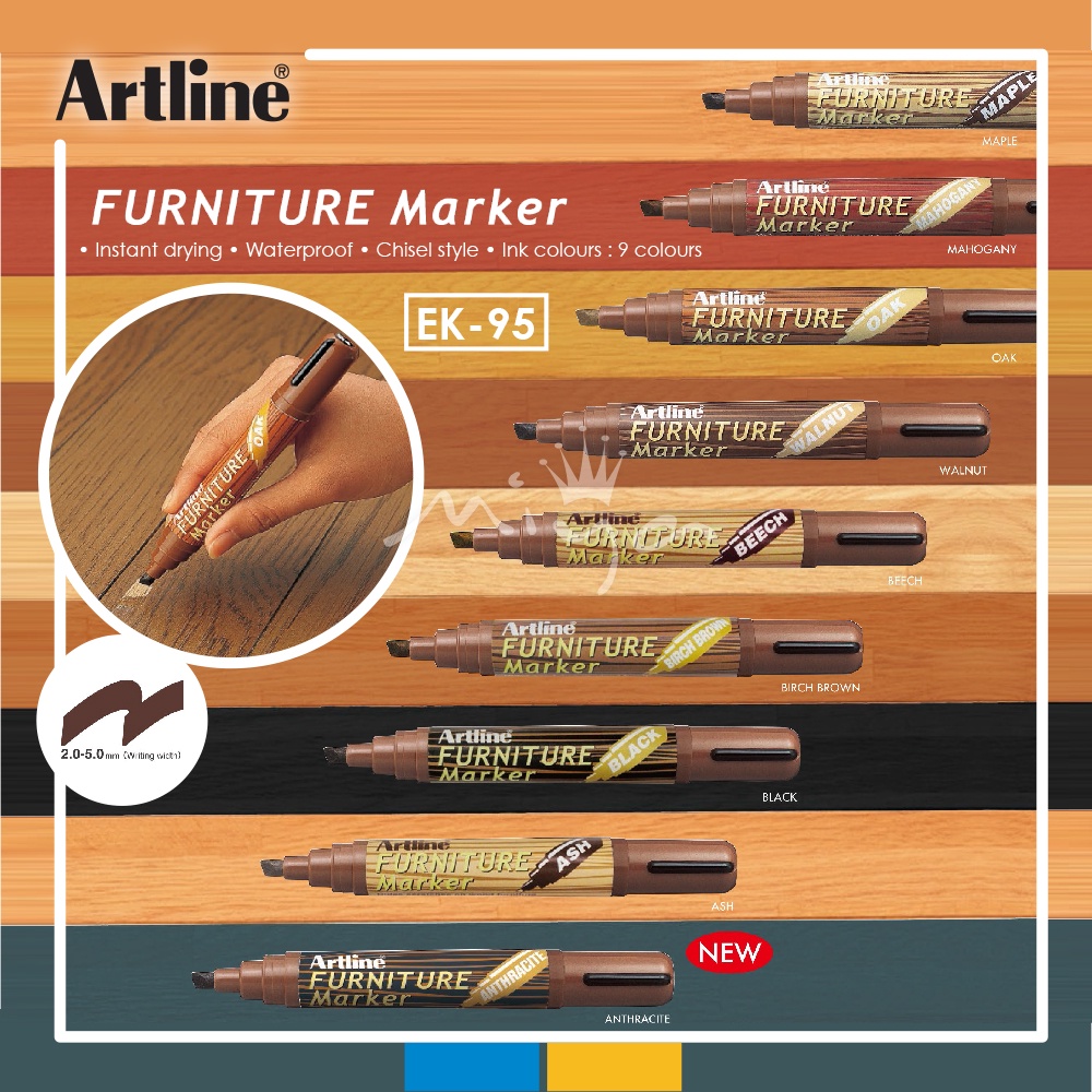 Artline 95 Oak Furniture Marker 2-5mm