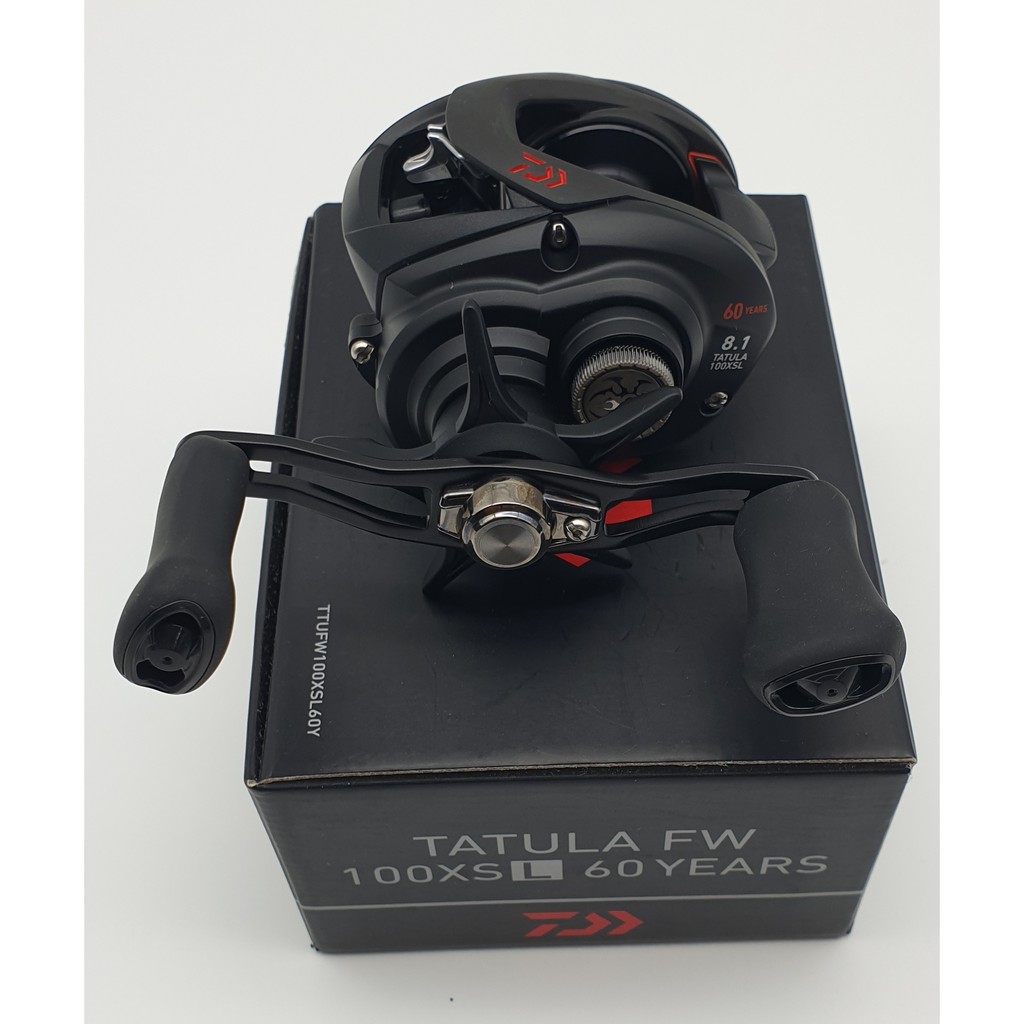 DAIWA TATULA FW 100 XSL LEFT HANDLE 60 YEARS ANNIVERSARY REEL CASTING #  DAIWA REEL PANCING | Shopee Malaysia