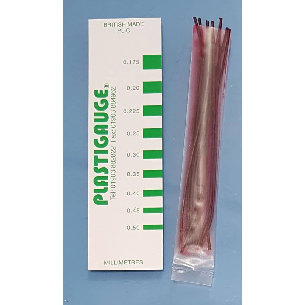 PLASTIGAUGE MADE IN ENGLAND 0.025MM-0.175 MM / 0.200MM-0.500 MM ...