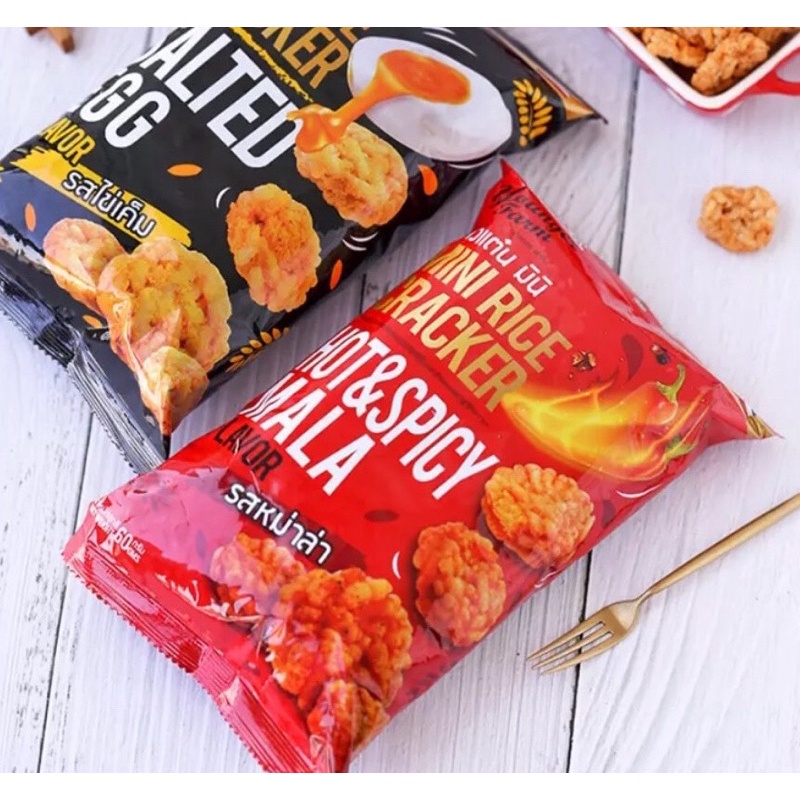🔥Ready Stock 🔥Younger Farm Mini Rice Cracker💥泰青农场香脆小米菓 | Shopee Malaysia