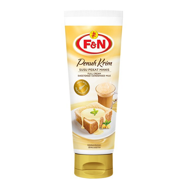 F&N Full Cream Sweetened Condensed Milk Tube 180g (Available in 2
