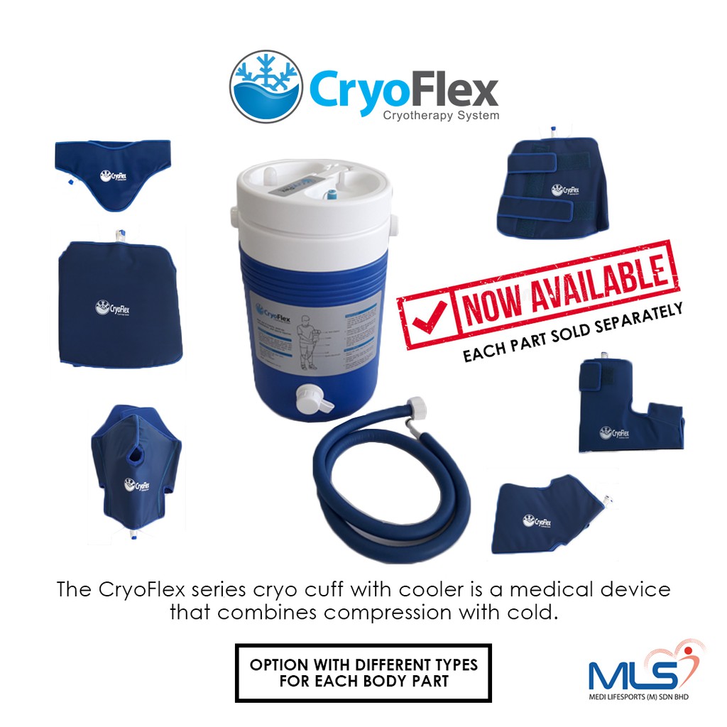 CryoFlex Cryotherapy System Medical Cold Therapy Cryo Cuff Cooler