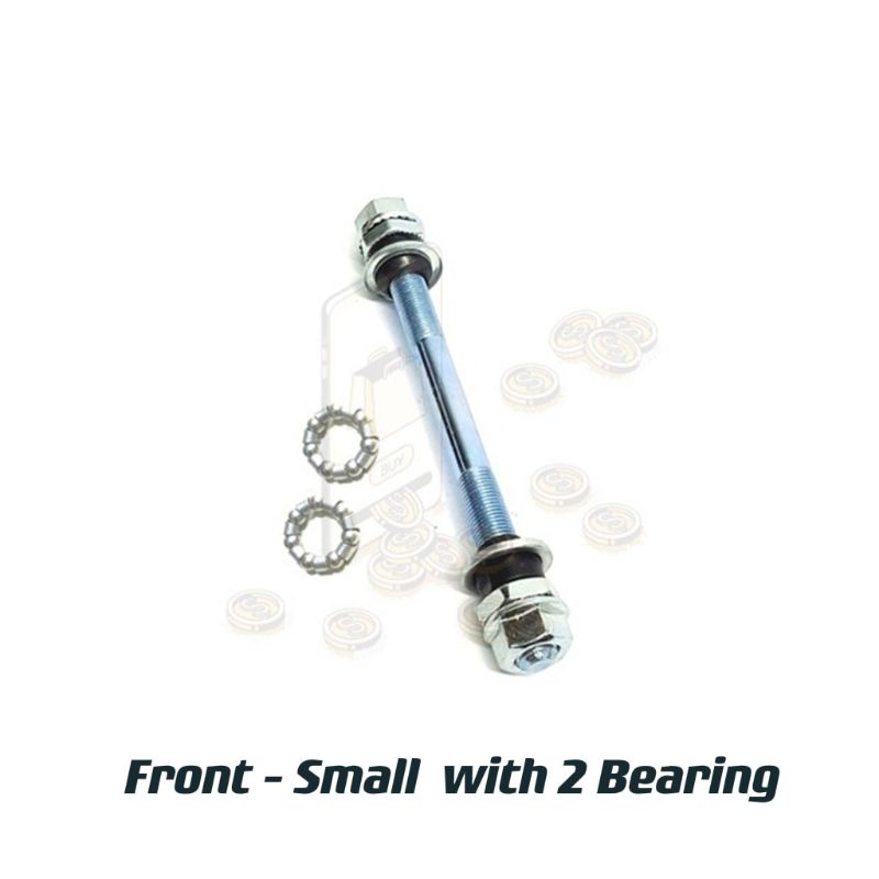 Bicycle Axle Nut 2-Pack Mountain Bike Axle Nuts 5/16