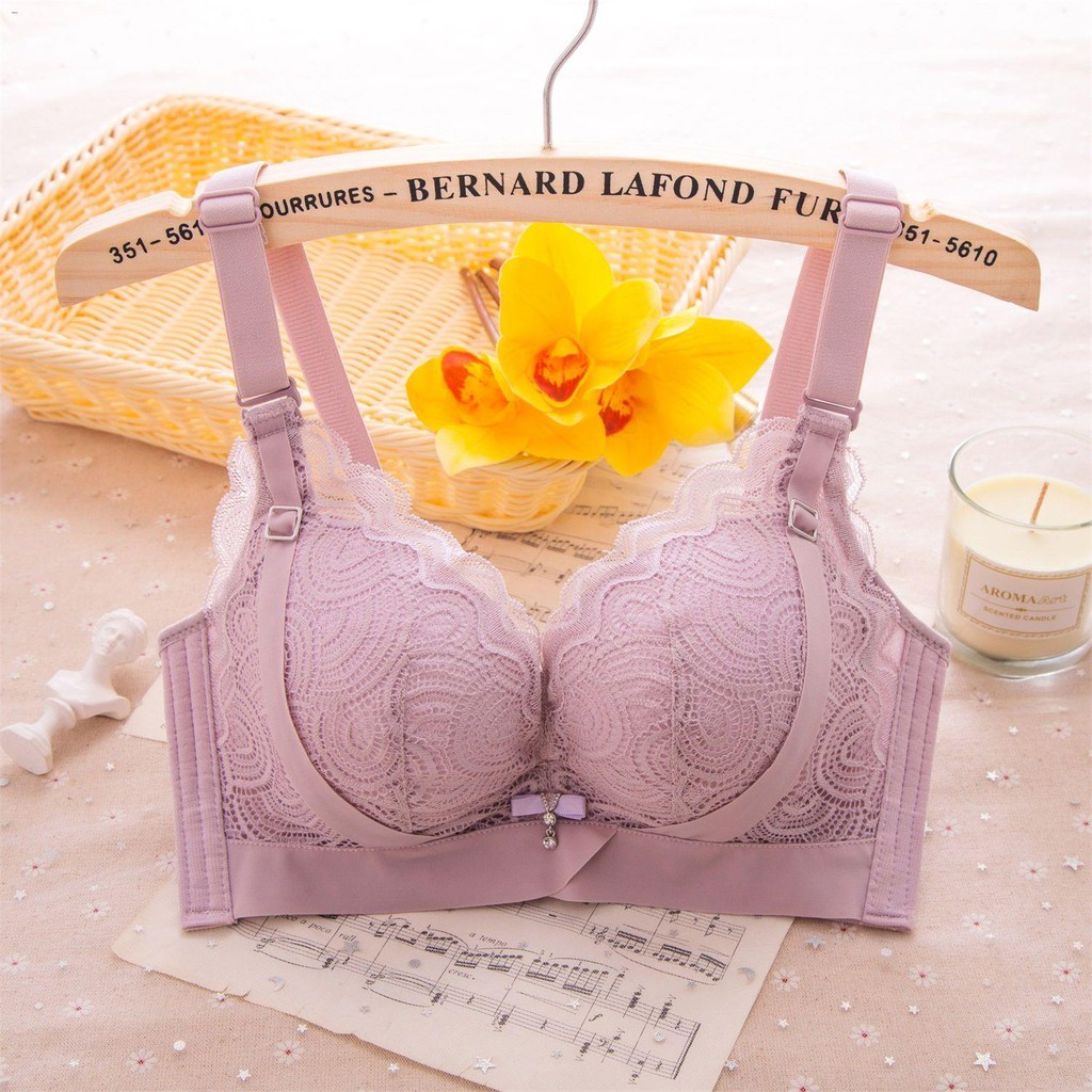 Fashion Women Seamless bra Gather Push up Wireless bra Underwear