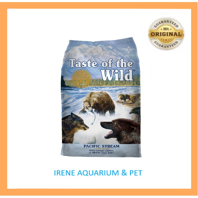 Taste of the wild pacific store stream canine formula with smoked salmon