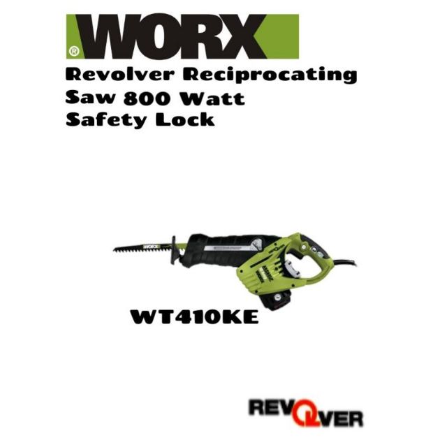 Worx Revolver Reciprocating saw 800 watts Shopee Malaysia