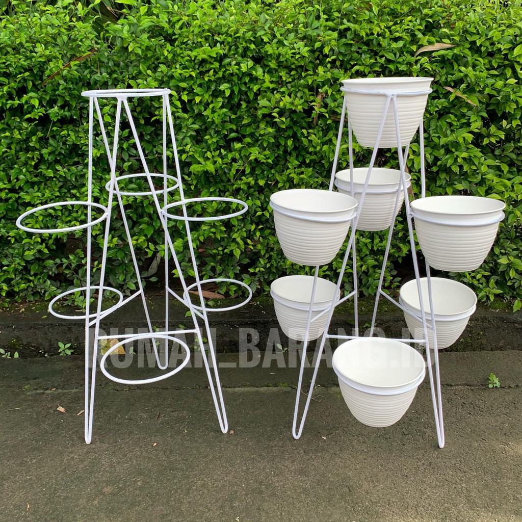 FLOWER RACK 7IN1 TOWERING FLOWER POT RACK | Shopee Malaysia