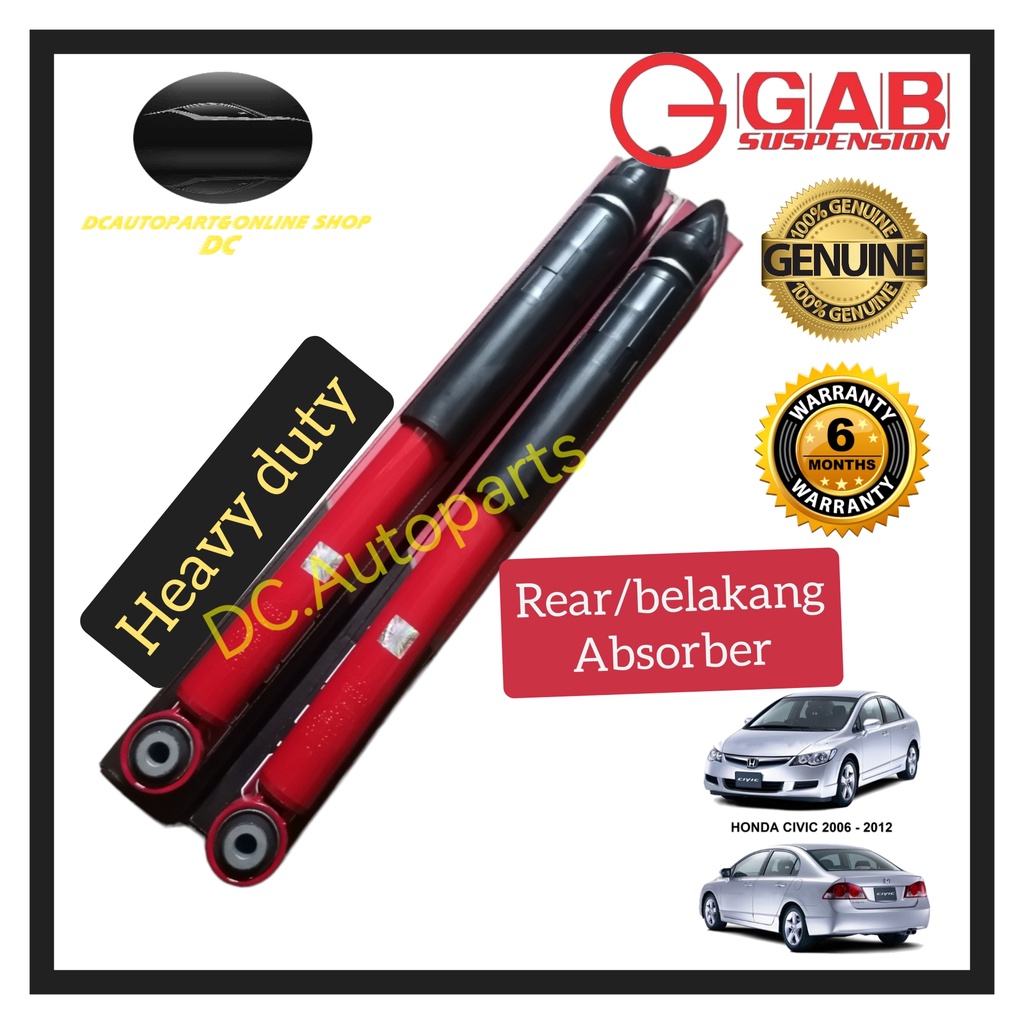 ORIGINAL GAB SUPER-R HONDA CIVIC FD FB1.8 2.0 SNA SNL SNB TRO 2006-2014 ...