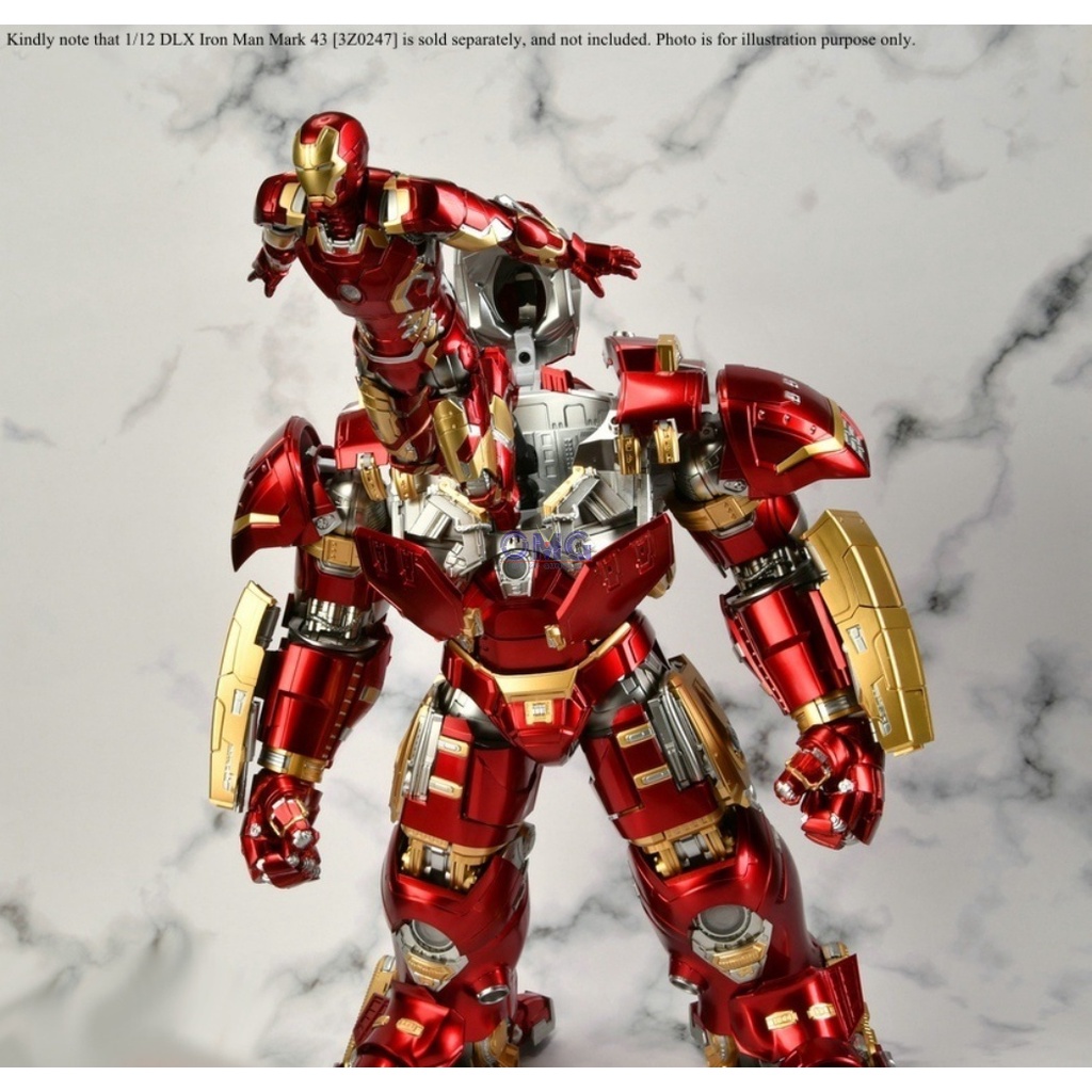Threezero 3A 1/12 DLX Ironman Mark 44 Hulkbuster Avengers Threezero 3A 1/12 DLX Ironman Mark 44 Hulkbuster Avengers