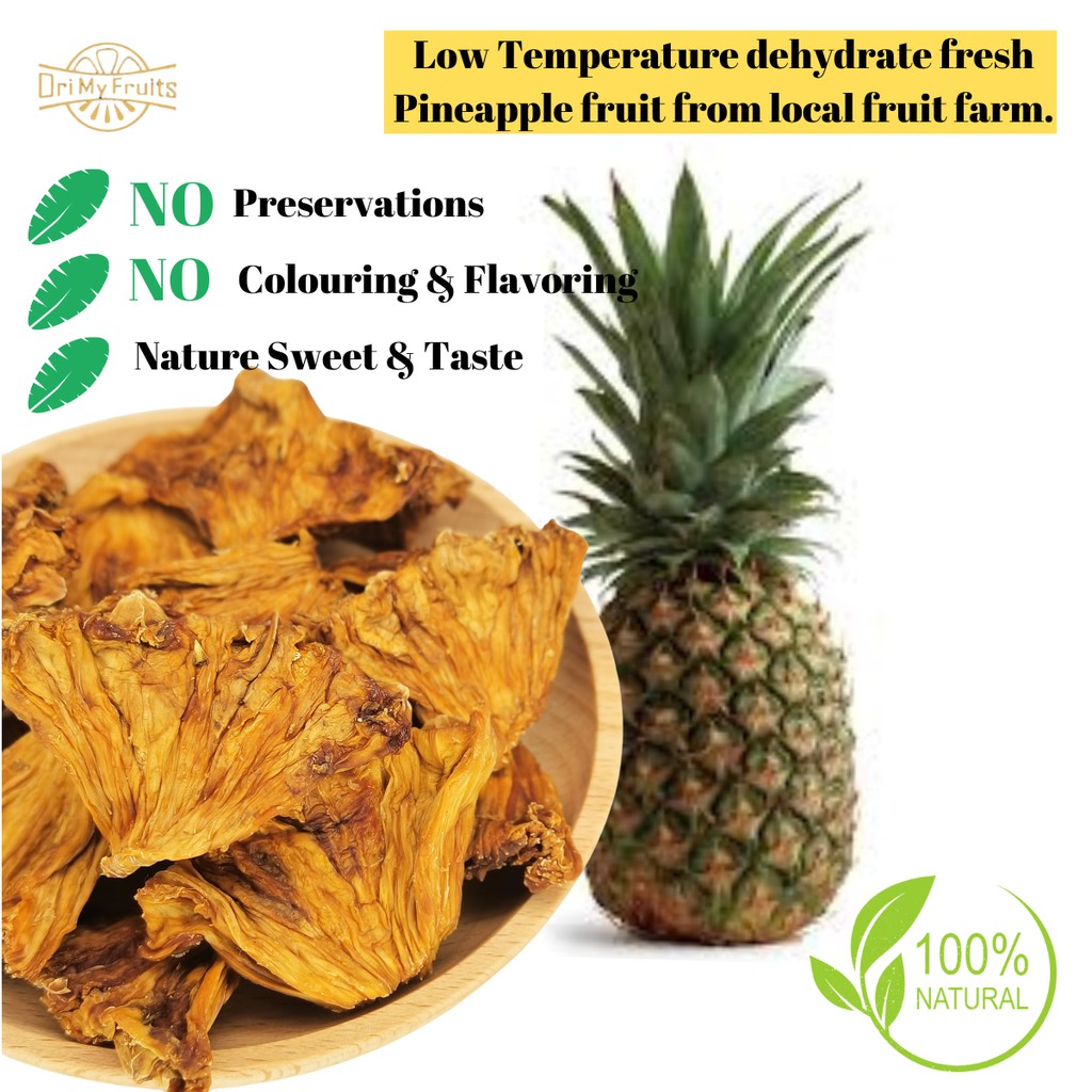 Orimyfruits, Pineapple Enzyme Munches, Pineapple Enzyme Dried Fruit