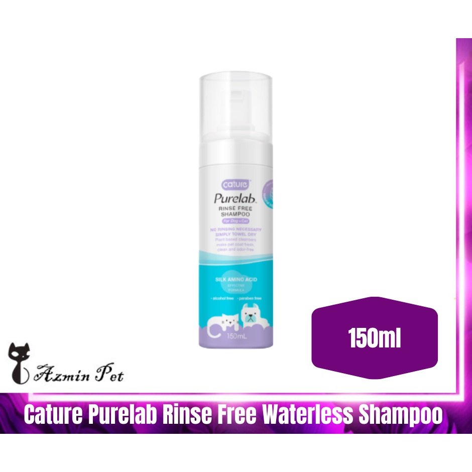 Cature Purelab Rinse Free Waterless Shampoo (Dog & Cat) 150ML Shopee