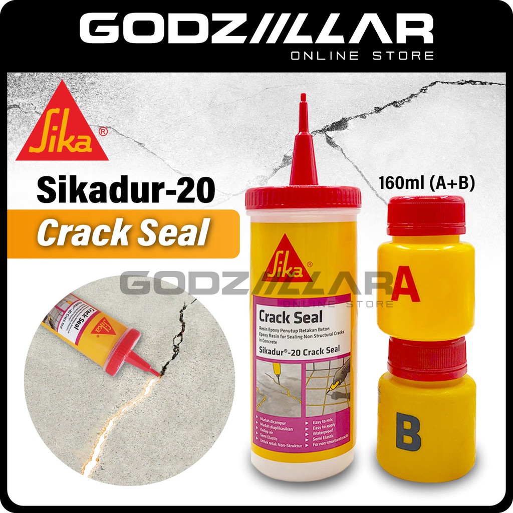 Sika Sikadur Crack Seal Ml A B Epoxy Resin L Repair Seal