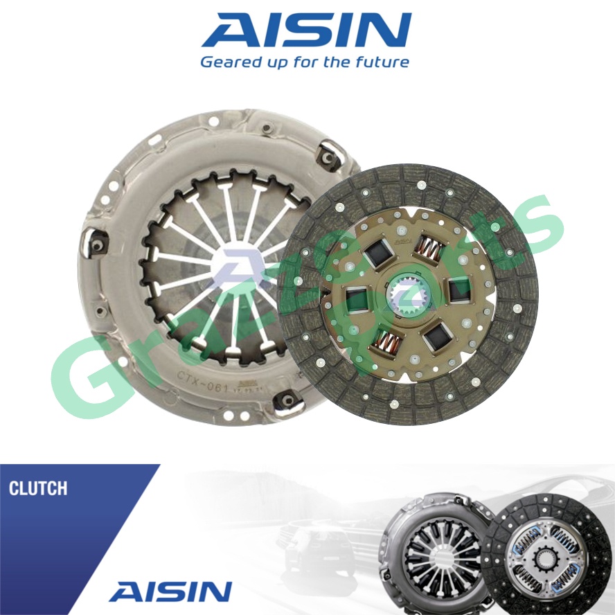 Aisin Clutch Disc Plate Cover Kit Set for Toyota Hilux Hiace Dyna LN65
