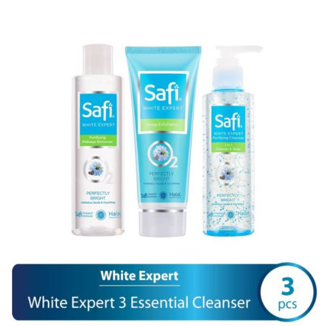 (Package) White Expert Essential Cleanser Safi | Shopee Malaysia